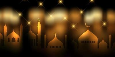 Ramadan Kareem Banner Design vektor