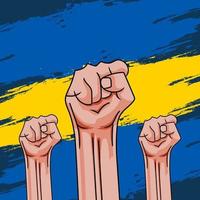 schwedischer Nationalfeiertag. Jährlich am 6. Juni in Schweden gefeiert. glücklicher Nationalfeiertag der Freiheit. schwedische Flagge. vektor