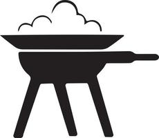 Grill Symbol. Grill Grillen. vektor