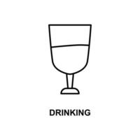 Trinken Vektor Symbol