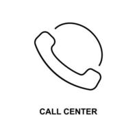 Call-Center-Vektorsymbol vektor