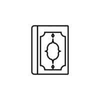 Koran Gliederung Vektor Symbol