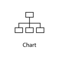 Diagrammvektorsymbol vektor