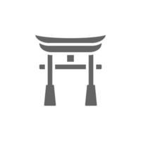 torii Tor Vektor Symbol