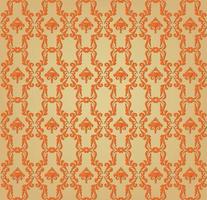 orientalische ethnische florierende Retro-Textur des Blumenornamenthintergrundes. abstraktes geometrisches Muster vektor