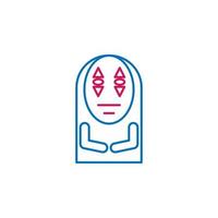 Japan, Geist Vektor Symbol