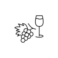 Wein-Vektor-Symbol vektor