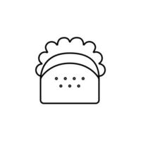 ein Sandwich Vektor Symbol