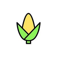 Mais, Bauernhof Vektor Symbol