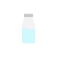 mjölk, flaska vektor ikon