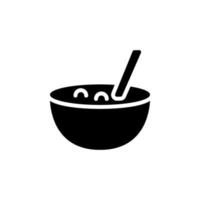 Getreide, Essen, Frühstück Vektor Symbol