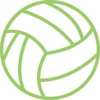 Volleyball-Vektor-Icon-Design vektor