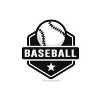 Baseball-Logo-Design-Vektor vektor