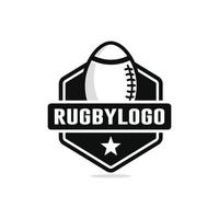 Rugby Logo Design Vektor