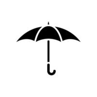 Regenschirm Symbol Design Vektor