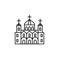 Russisch, Kultur, Christentum, Kirche Vektor Symbol