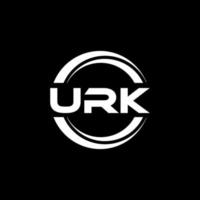 urk Brief Logo Design im Illustration. Vektor Logo, Kalligraphie Designs zum Logo, Poster, Einladung, usw.