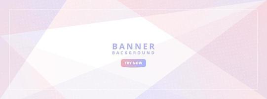 Banner Hintergrund. bunt, Abstufungen von Rosa und lila.memphis.minimalist Stil vektor