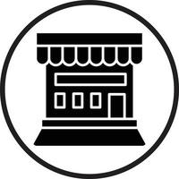 Shop-Vektor-Icon-Design vektor