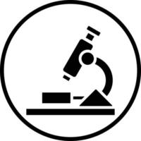 Mikroskop Vektor Symbol Design