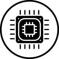 cpu processor vektor ikon design