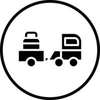 Gepäck LKW Vektor Symbol Design