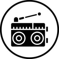 Radio-Vektor-Icon-Design vektor