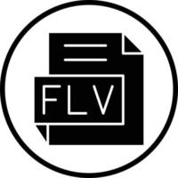 flv vektor ikon design