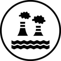 geothermisch Energie Vektor Symbol Design