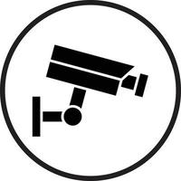 CCTV-Kamera-Vektor-Icon-Design vektor