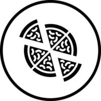 Pizza-Vektor-Icon-Design vektor