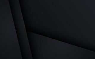 abstrakt schwarz Überlappung Schichten Hintergrund. eps10 Vektor