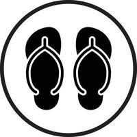 Flip Flops Vektor Symbol Design