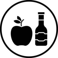 Apfelwein Vektor Symbol Design