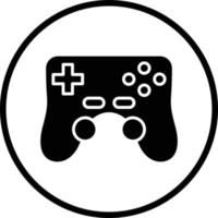 Gamepad-Vektor-Icon-Design vektor