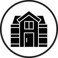 Haus-Vektor-Icon-Design vektor