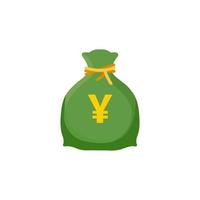 Geld Tasche Vektor Illustration