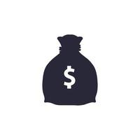 Geld Tasche Vektor Illustration