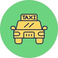 Taxi-Vektor-Symbol vektor