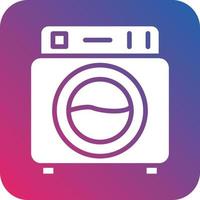 tvättning maskin ikon vektor design
