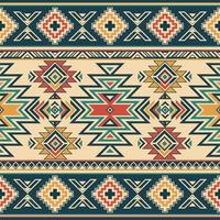 einheimisch Muster amerikanisch Stammes- indisch Ornament Muster geometrisch ethnisch Textil- Textur Stammes- aztekisch Muster navajo Mexikaner Stoff nahtlos Vektor Dekoration Mode