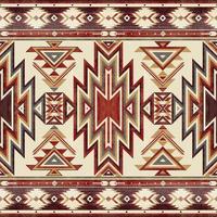 inföding mönster amerikan stam- indisk prydnad mönster geometrisk etnisk textil- textur stam- aztec mönster navajo mexikansk tyg sömlös vektor dekoration mode