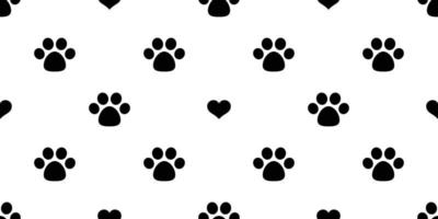 hund Tass sömlös mönster vektor hjärta valentine isolerat valp katt Tass kattunge ikon fotavtryck tapet bakgrund illustration