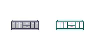 Vektorsymbol für Schränke vektor