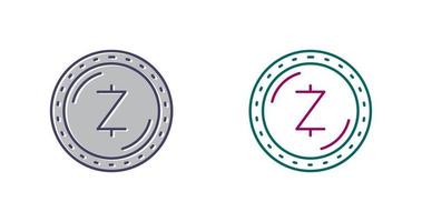 zcash-Währungsvektorsymbol vektor