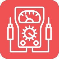 voltmeter ikon vektor design