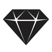 diamant vektor pärla ikon logotyp illustration Smycken