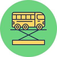 Bus Jack Vektor Symbol