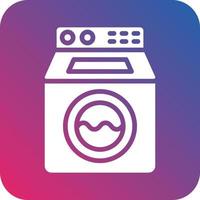 tvättning maskin ikon vektor design