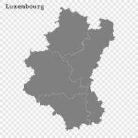 hoch Qualität mapis ein Provinz von Belgien vektor